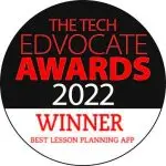 Tech Advocate 2022 Winner - Best Lesson Planning App